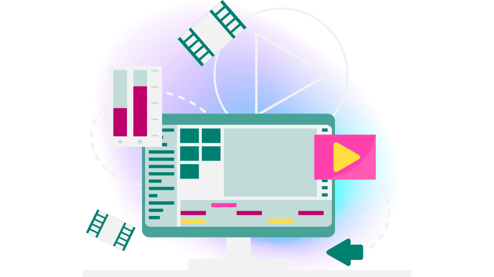 A computer and its connected applications.